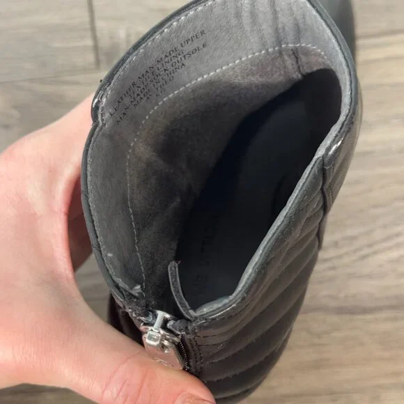 Adrienne Vittadini  Black Ankle Booties - Picture 4 of 8